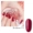 Nail Art Cherries Red Nail Polish Glue 2019 Đèn chiếu Màu mới Keo dán móng Barbie Kodan Wine Red Nail Polish Glue - Sơn móng tay / Móng tay và móng chân
