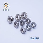 M6 8 niken hex hex fastener trượt mặt bích - Chốt