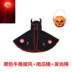 Áo choàng Halloween trẻ em, sừng, quần áo bí ngô, khăn choàng nam nữ quỷ, trang phục biểu diễn mẫu giáo, trang phục cha mẹ và con cái 