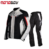 Xe máy off-road Jersey phù hợp với bộ quần áo chống vỡ phù hợp với đầu máy phù hợp với cuộc đua - Xe máy Rider thiết bị trợ lực đầu gối