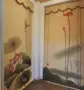 In ấn tre rèm màn trập phân vùng màn Ấn Độ sơn bóng Zen phòng trà và in ấn kiểu Nhật Rèm xuống - Phụ kiện rèm cửa giá treo rèm cửa sổ