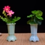 Bình hoa trang trí phòng khách cắm hoa sáng tạo đơn giản hoa nước văn hóa hoa chèn trang trí gốm nhỏ bình sứ - Vase / Bồn hoa & Kệ bình hoa hồng đẹp