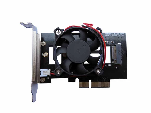 Halfhight Change Fan Fan Охлаждение PCIE X4 NVME M.2 NGFF SSD для карты ротора PCIE X4