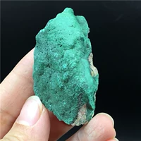 Естественно иностранные кремниевые малахиты хрисоколла естественные науки преподавание минералов образец сырой камень коллекция
