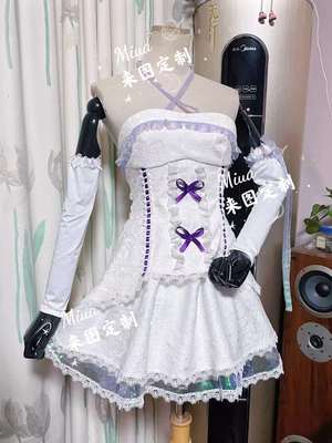 taobao agent [MIMOSA] COSPLAY suit*From the beginning of the different world life*Rem*pajamas*flower marriage*wedding dress
