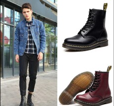 Полуботинки winter boots men women leather