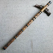 Nhạc cụ sáo Ou Teiai Zizhu thả BE giai điệu một cây sáo chuyên nghiệp chơi sáo trúc - Nhạc cụ dân tộc
