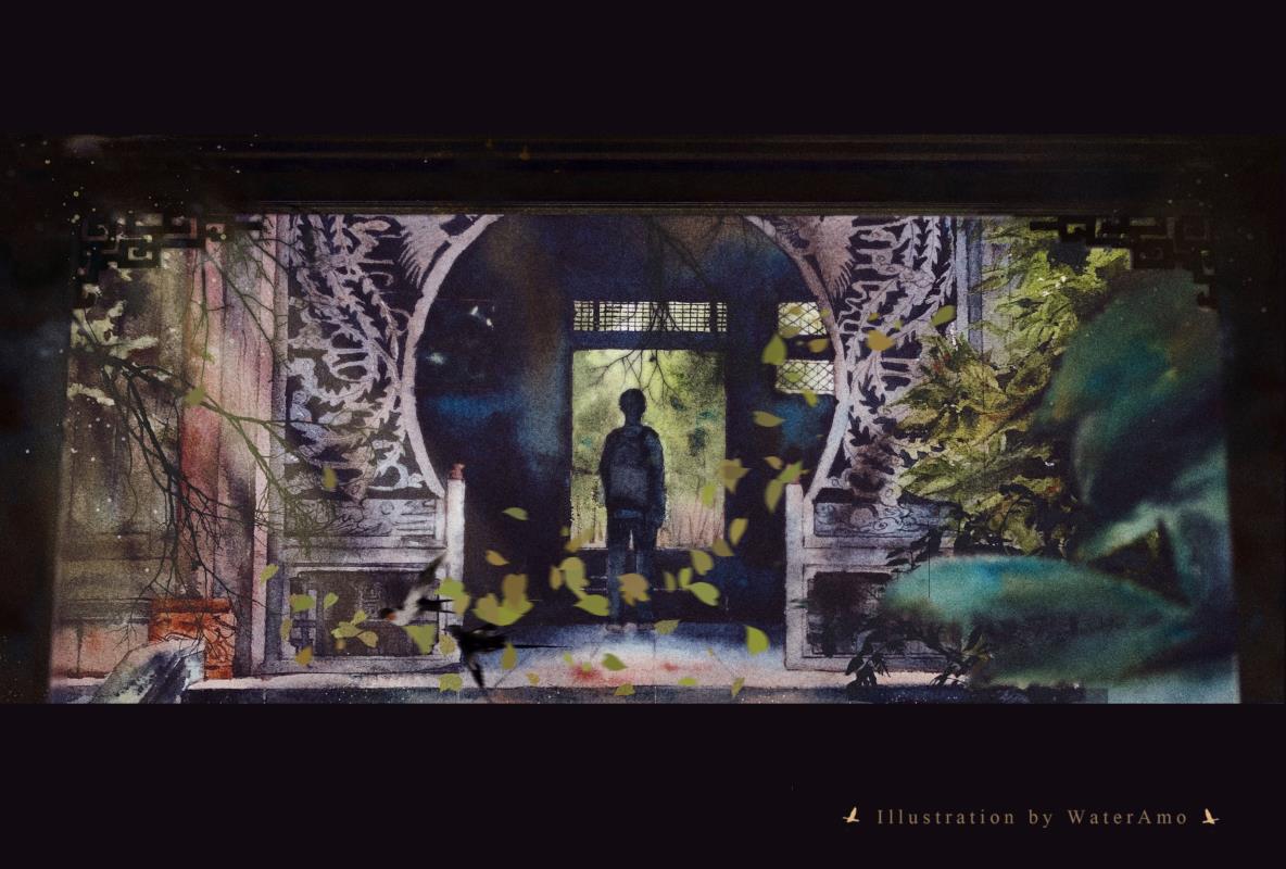 E【 Pre sale 】 Tomb robbery note  House series theme write Card color paper - Bottle evil