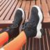 VK tùy chỉnh trạm Châu Âu mùa thu mới thoải mái cao-top casual socks giày phụ nữ Giày cao gót