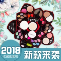 Lắc với cùng một hộp trang điểm xoay lớn mận toàn bộ trang điểm mỹ phẩm lotus eye shadow tấm bộ xác thực bảng phấn mắt 3ce