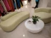 Creative cong sofa da thời trang đơn cửa hàng gia đình nhỏ ba đại sảnh hình mầm non salon cá tính đẹp - Ghế sô pha ghế lười sofa Ghế sô pha