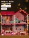 Bộ đồ chơi công chúa ngôi nhà đồ chơi biệt thự trẻ em đồ chơi ngôi nhà mơ ước cô bé đồ chơi nhà đầy đủ - Búp bê / Phụ kiện