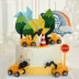 Mô phỏng mô hình bánh nổi tiếng trên Internet 2023 phim hoạt hình sáng tạo mới bánh sinh nhật bằng nhựa cửa sổ hiển thị tùy chỉnh mẫu đồ chơi nấu ăn cho bé Đồ chơi gia đình