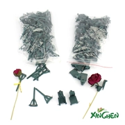 Xinchen tam giác trâm trâm mặt dây chuyền hoa giấy gói hoa vật liệu nhựa phụ kiện trâm phụ kiện
