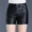 Quần short da Pu nữ mùa thu đông 2018 phiên bản Hàn Quốc mới của eo cao Slim size lớn mặc hoang dã quần lọt khe nữ hoang dã quan dui nu