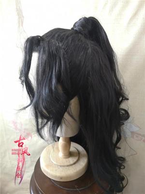 taobao agent Gufengxuan wig costume game before the game of lace hand hook Hand Handow Own Meow Sister Wig Free Shipping River Glacier