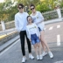 Mặt trời bảo vệ quần áo nam giới và phụ nữ đoạn ngắn 2018 mùa hè mới mỏng áo bảo vệ UV Hàn Quốc phiên bản của cha mẹ và con quần áo chống nắng lỏng Áo khoác ngắn