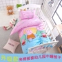 Chần dày mẫu giáo quilt ba bộ của nap core sáu bộ của trẻ em bông cots khay phiên bản AB 	mẫu chăn ga cho bé	