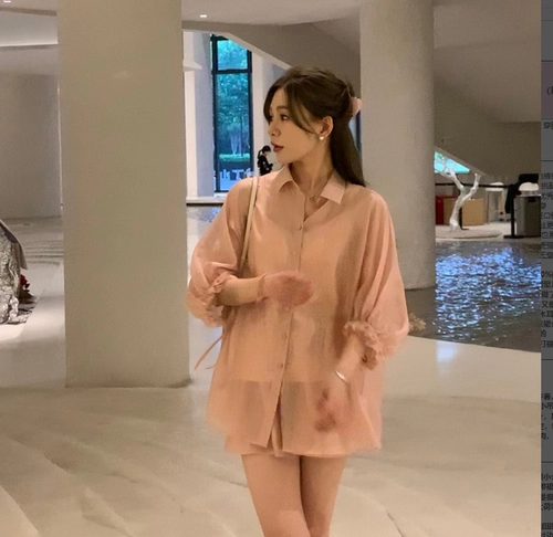 Свежий летний милый комплект, защита от солнца