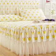 Ren giường váy 2.0 m1.8 M mảnh duy nhất giường bìa 1.5 m Simmons trải giường trượt mùa hè 1.2 giường bìa