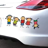 Группа непослушных детских автомобилей с основной коллективной комбинированной наклейкой автомобиля автомобиль автомобиль, наклейка с царапиной, наклейка