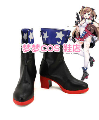 taobao agent No. 2968 Girl frontline MK23 COS shoes cosplay aime shoes to draw