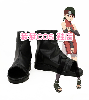 taobao agent No. 2935 Naruto Zo Liangna Black Ninja Shoes COSPLAY shoes to customize