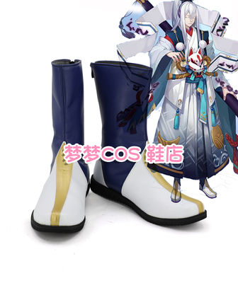 taobao agent Number 3429 Yinyang Division judge skin ink Yidan heart cos shoes cosplay shoes to customize