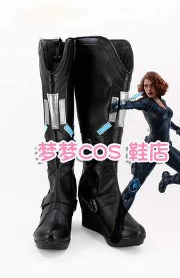 taobao agent No. 3553 Avengers 2 Black Widow COS Play COSPLAY shoes to customize