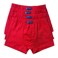 Năm sinh của nam giới đồ lót nam boxer cotton lớn màu đỏ giữa thắt lưng cotton thanh niên tóm tắt kích thước lớn cưới quần lót nam cotton