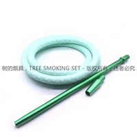 Фруктовая зеленая точка сигаретная труба+ручка+блокировка