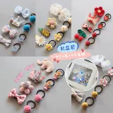 Ограниченная подарочная коробка, велосипедные ювелирные украшения цветочные плюшевые волосы, кошки, собаки и собаки, резиновые полосы Брэйд Маленькие Круги волос