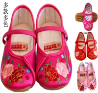 Детская летняя этническая обувь для принцессы, китайский стиль, этнический стиль
