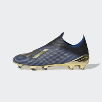 Cánh xanh chính hãng Adidas X 19+ FG Giày bóng đá nam móng tay thi đấu cỏ tự nhiên F35320 - Giày bóng đá sneaker nam