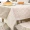 nghệ thuật sáng tạo bông khăn trải bàn khăn trải bàn khăn trải bàn mat bảng hiện đại nhỏ gọn nhỏ tươi hình chữ nhật bàn cà phê vải - Khăn trải bàn