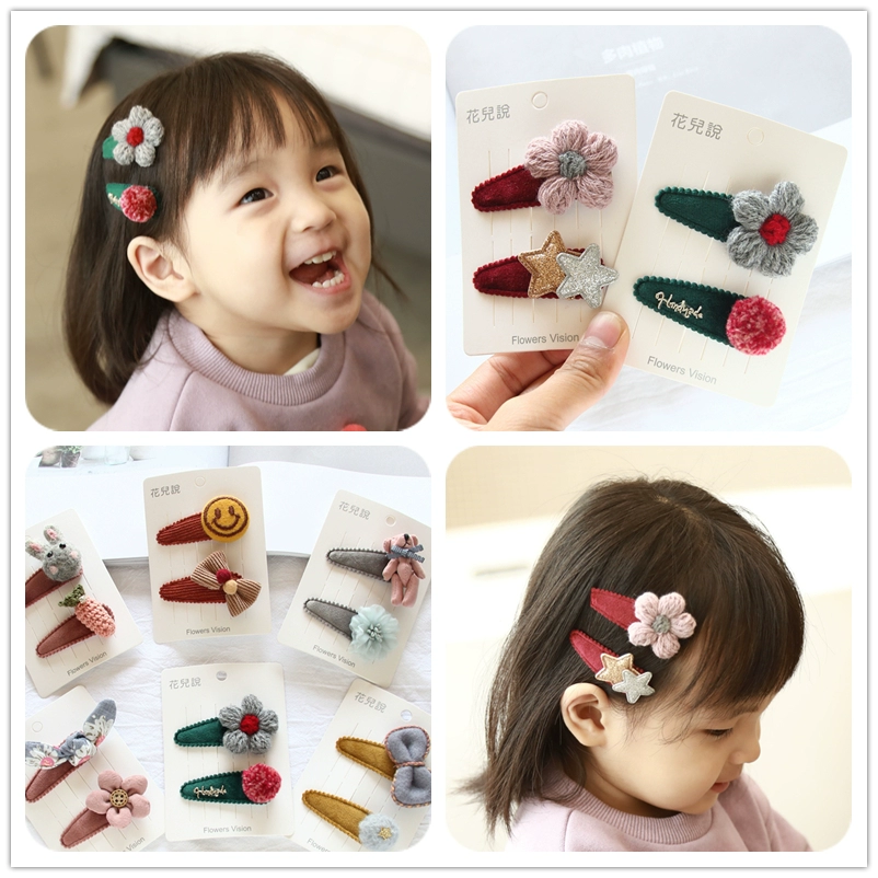 Clip dễ thương BB trẻ em Hàn Quốc phụ kiện tóc cô bé tóc clip bé headband cạnh clip cô gái bangs kẹp tóc - Phụ kiện tóc