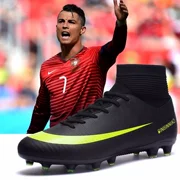 C Luo Assassin Messi giúp giày bóng đá cao giúp bé trai và bé gái học cách tạo cỏ nhân tạo