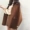 Hàn quốc phiên bản của Harajuku phong cách loose bf dài retro 毛 loại áo len màu rắn ve áo áo len nữ sinh viên