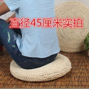 Wicker ghế đệm futon đệm rơm cỏ bện cám ngô, lá ngô ban công phần mỏng quanh cửa sổ khoang đệm ghế - Ghế đệm / đệm Sofa