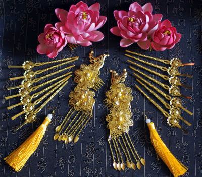 taobao agent Chinese hairpin with tassels, hair accessory, cosplay