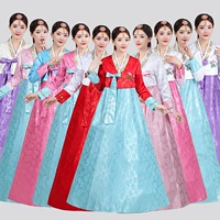 Новая корейская традиционная судебные дамы Ханбок Хангбок Костюм Корейский меньшинство танцевальная сцена исполненная одежда