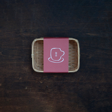 Сахарница 公长斋小菅 日本进口手工竹编咖啡方糖收纳小竹篮餐具糖果杂物篮