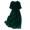 Mỏng để xem! Váy lụa Nữ năm điểm tay áo dài tay váy lụa dây rút 2019 - Váy dài