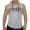 Cơ bắp tập thể dục mùa hè loại của nam giới chạy đào tạo vest hoodie stretch thở slim trùm đầu bông vest áo ba lỗ trắng