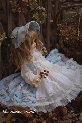 taobao agent [Early Heart Doll Clothing] Spring is full-BJD doll handmade dress giant baby/four-point/Xiongmei limited edition of 15 sets