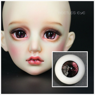 taobao agent 【Beetles】BJD baby with handmade glass eyeball H-20 illusion glazed series