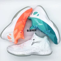 Giày bóng rổ Li Ning sonic 5 tốc độ 6 thấp để giúp bạc hà Evan Turner chống mài mòn chống trượt ABAM021 019 giày thể thao nam adidas