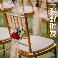 Фабрика прямой продажи отель стул Barflow свадьба свадебное бамбуковое кресло свадебное кресло белое золотое стул