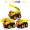 Trẻ em kỹ thuật xe đồ chơi thả máy xúc đào máy xúc đổ xe tải cẩu mô hình cậu bé đồ chơi xe phù hợp - Đồ chơi điều khiển từ xa