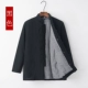 Bông nguyên chất cũ vải thô áo khoác bông nữ Tang phù hợp với thủ công có thể tháo rời phong cách Trung Quốc áo khoác cotton trung niên và người cao tuổi mùa đông dày để giữ ấm
